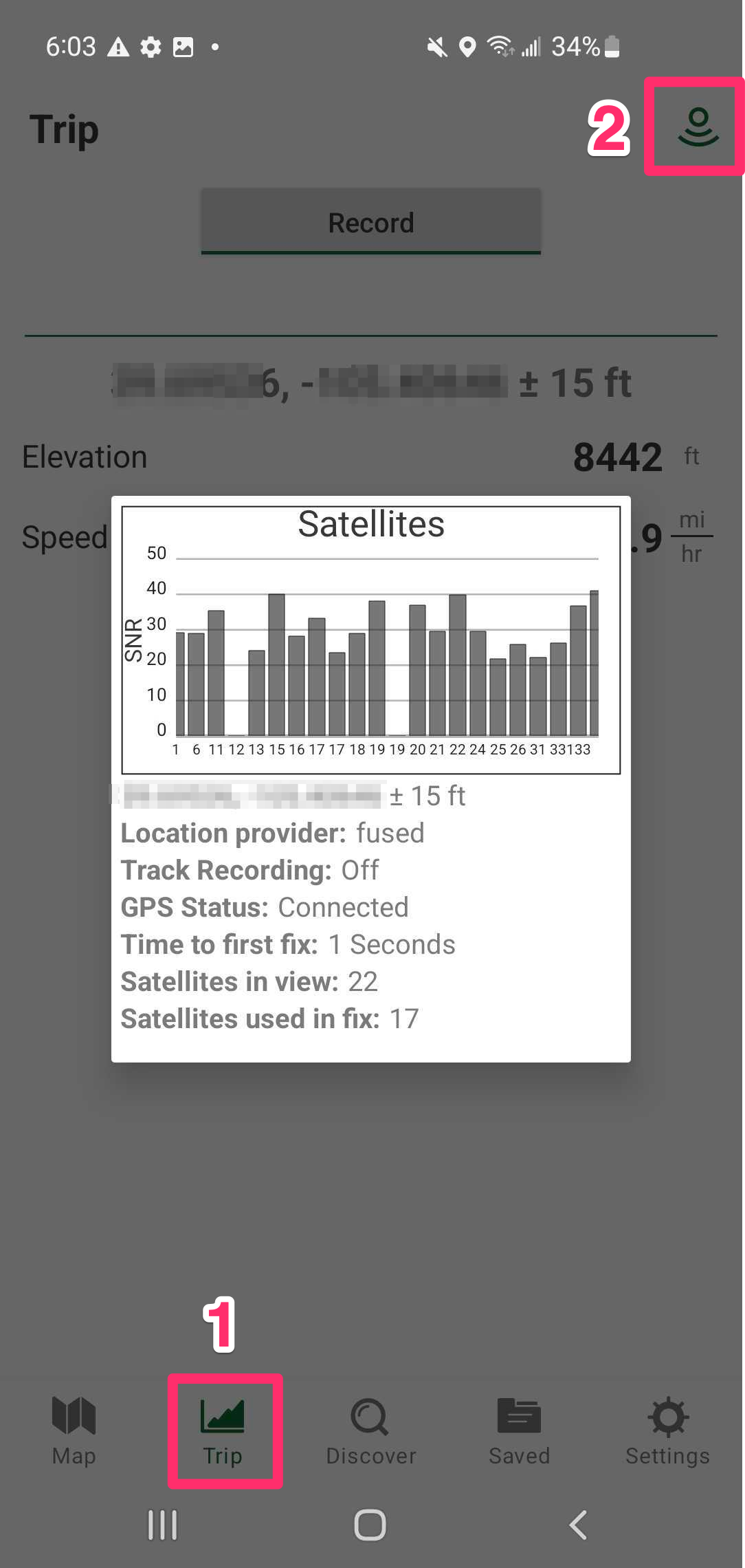 Display Current GPS Accuracy on Android – Gaia GPS