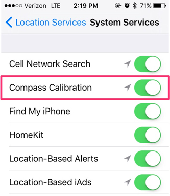 Låse syre disharmoni Compass Calibration in iOS – Gaia GPS