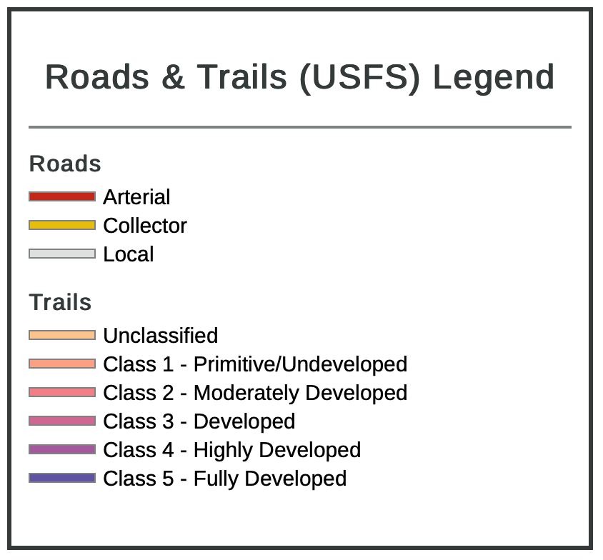 Map Legends Gaia GPS - RoadsTrailsUSFS Legend Html