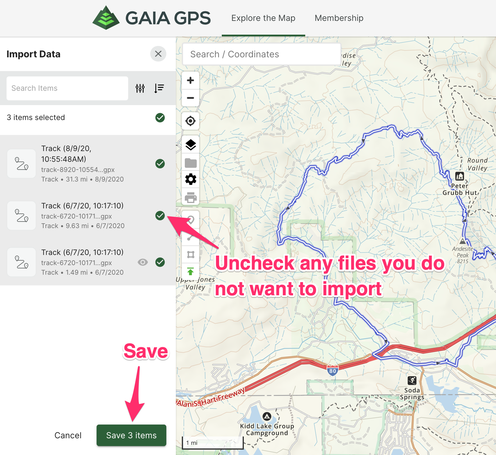 gpx and kmz file garmin custom maps