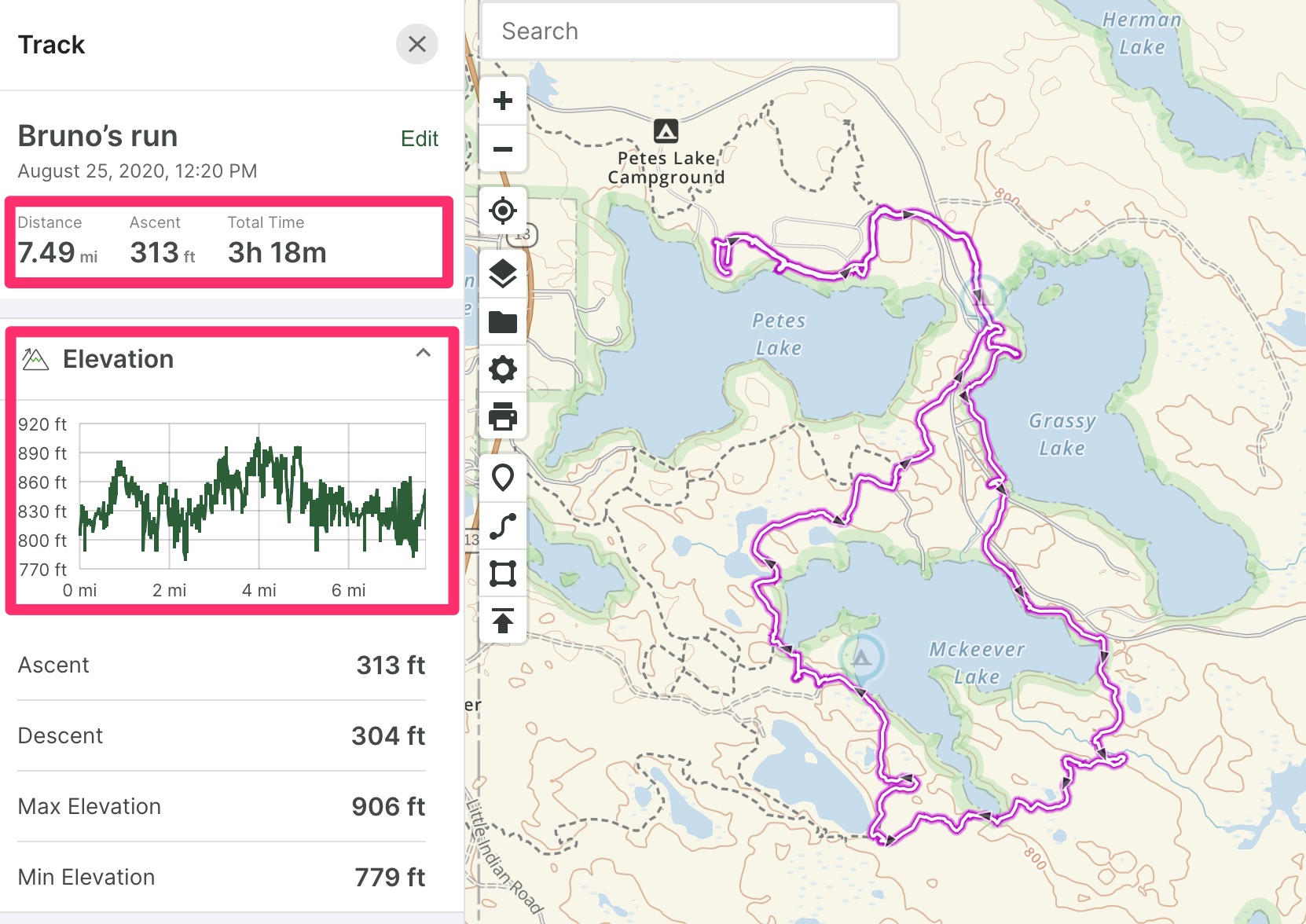 gps tracks racefiets