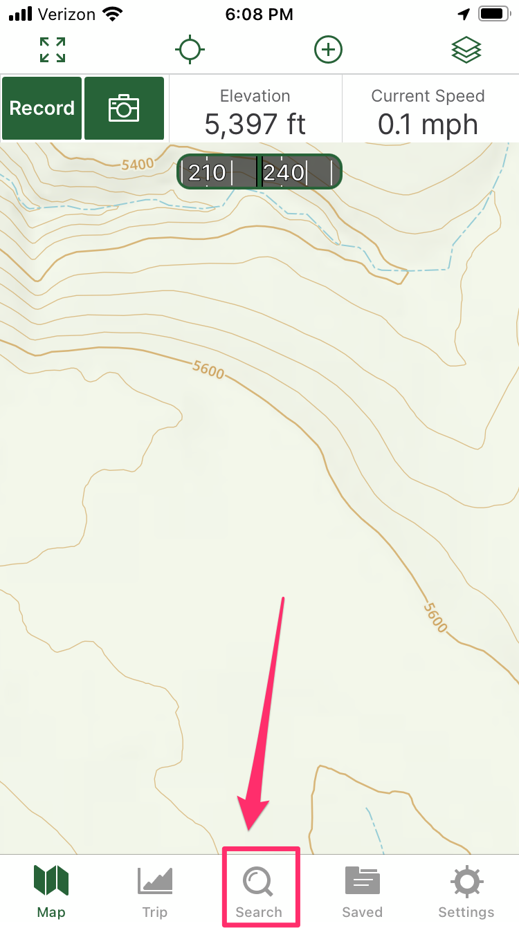 Search for Coordinates and Create Waypoints from Coordinates in the iOS